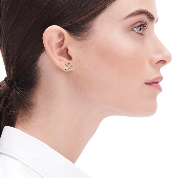 FREE🆕J. Crew Promo Pearl Floral Earrings - Picture 1 of 15
